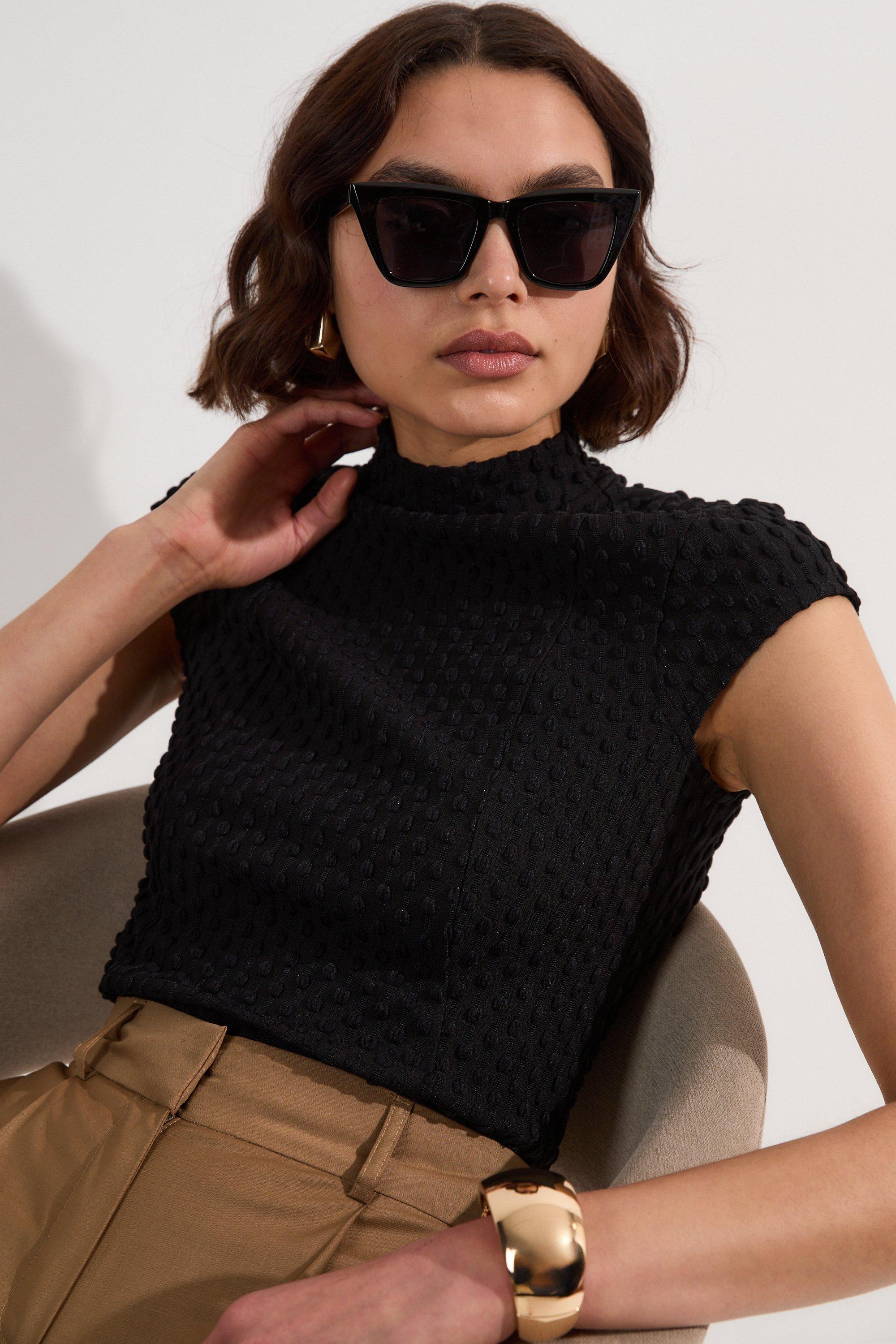 Figure Form Bandage Knit Thong Bodysuit | Karen Millen