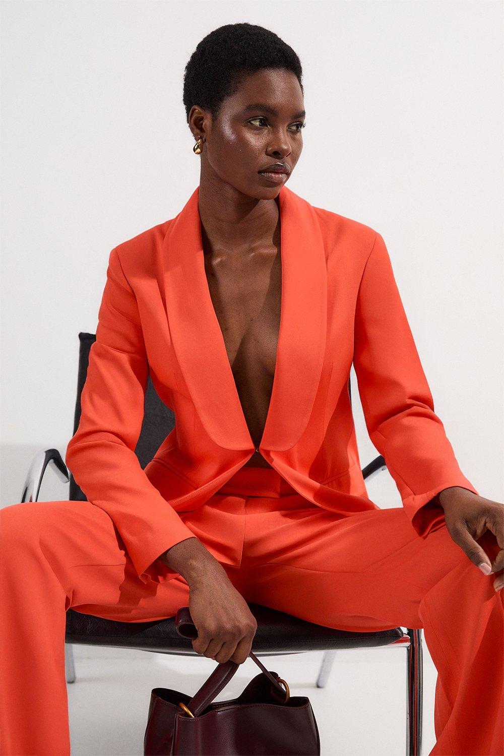 slit sleeve tailored jacket – louren store