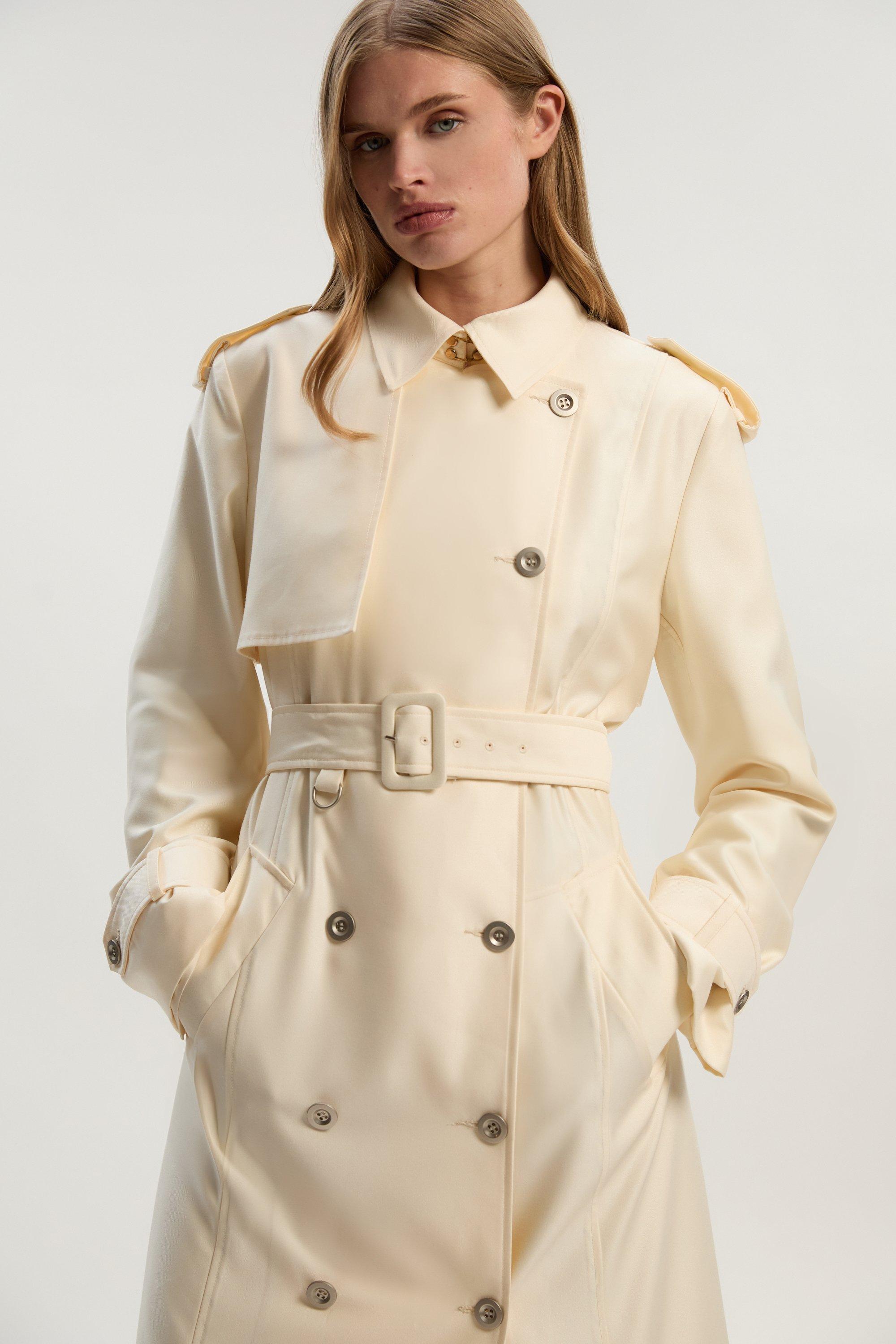 美品✨フォルフォルモ　Deformation Wide Trench Coat Deformation Wide Trench Coat