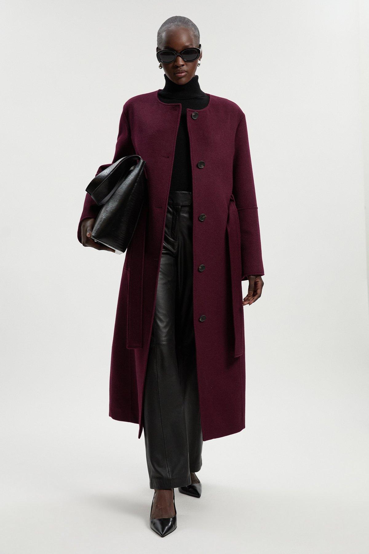 KAREN MILLEN ベルテッドコート マキシ イタリア産ウール ベルト Sophisticated Autumn Winter Coats - Top 6 Picks Revealed