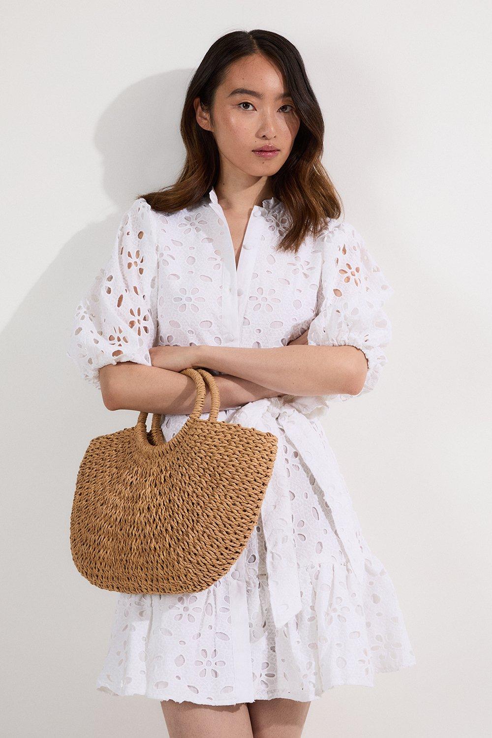 ◆KAREN MILLEN◆ボウタイネック フルスカート ドレス / emerald bkk15321_blue_xl?$