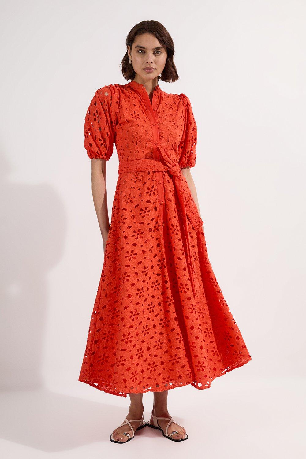 日本未入荷★Karen Millen ボタンダウンショートワンピース 30％OFF Theory セオリー 4105213 ショート スリーブ ボタン