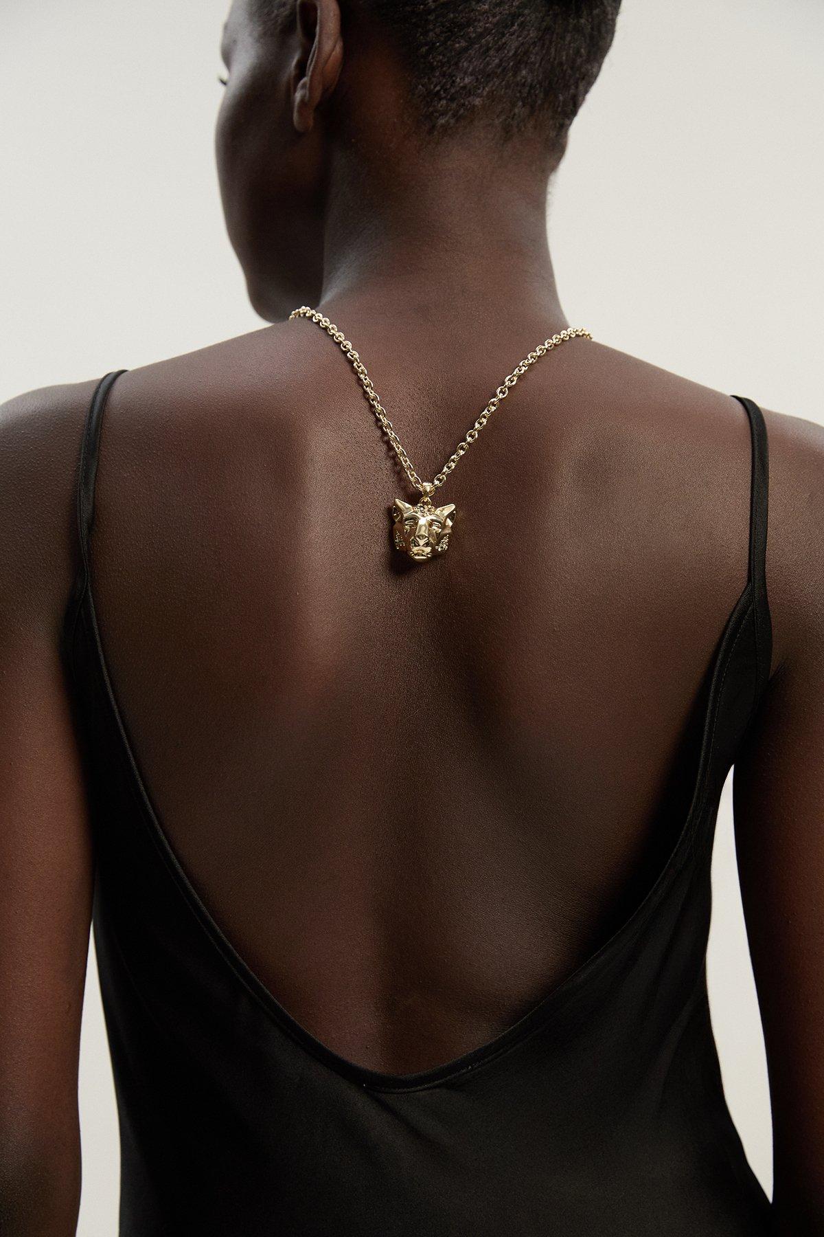Long Tassel Drop Necklace | Karen Millen