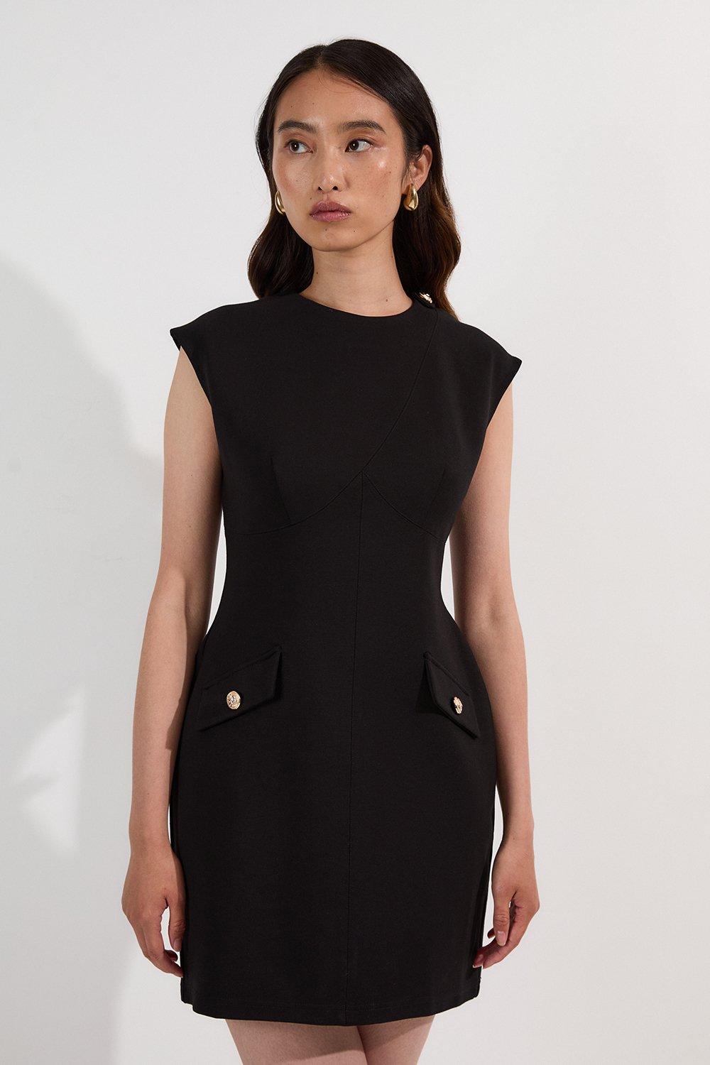 KAREN MILLEN 日本未入荷 ミニ丈ドレス レザー タッセル タイト Lace And Tulle High Low Belted Woven Midi Dress | Karen Millen