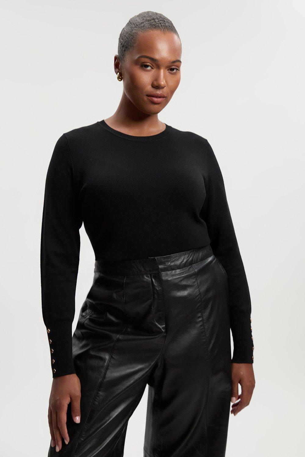 Viscose Blend Knitted Lounge Drop Shoulder Slouchy Top