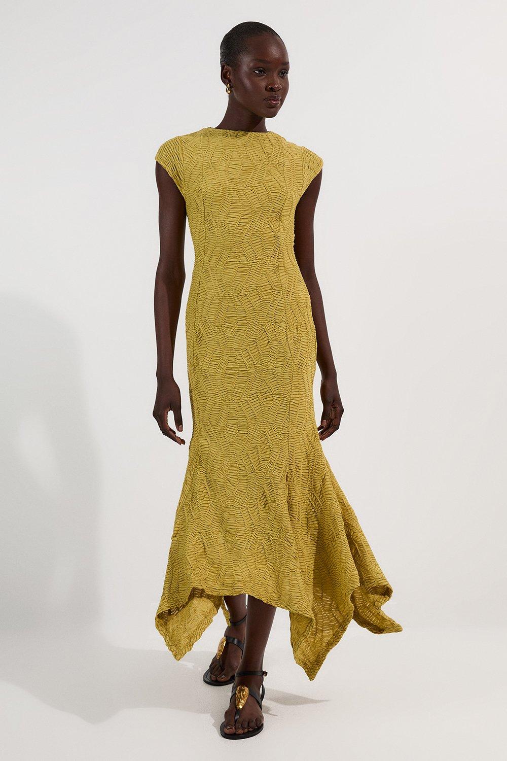 関税送料込★SALE★完売間近ラスト★KarenMillen★Batikドレス Petite Embellished And Beaded Woven Maxi Dress | Karen Millen