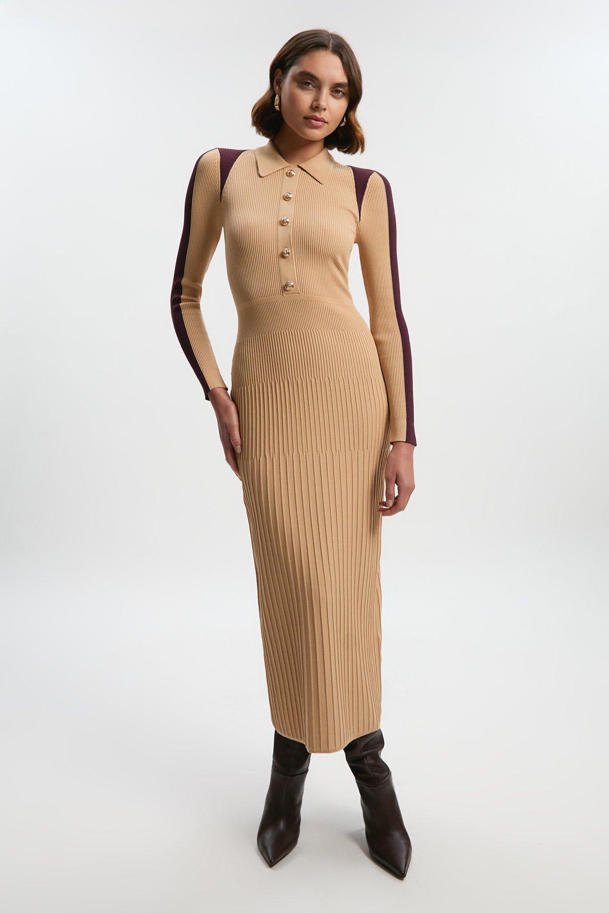 Plus Size Cashmere Blend Sleeveless Turtleneck Midaxi Knit