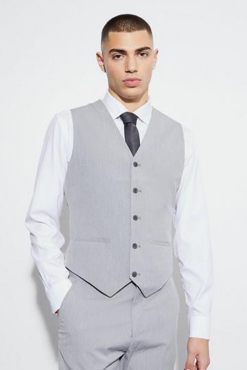Slim Waistcoat grey
