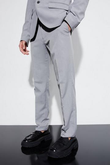Slim Suit Trousers grey