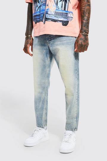 Tapered Fit Jeans antique blue