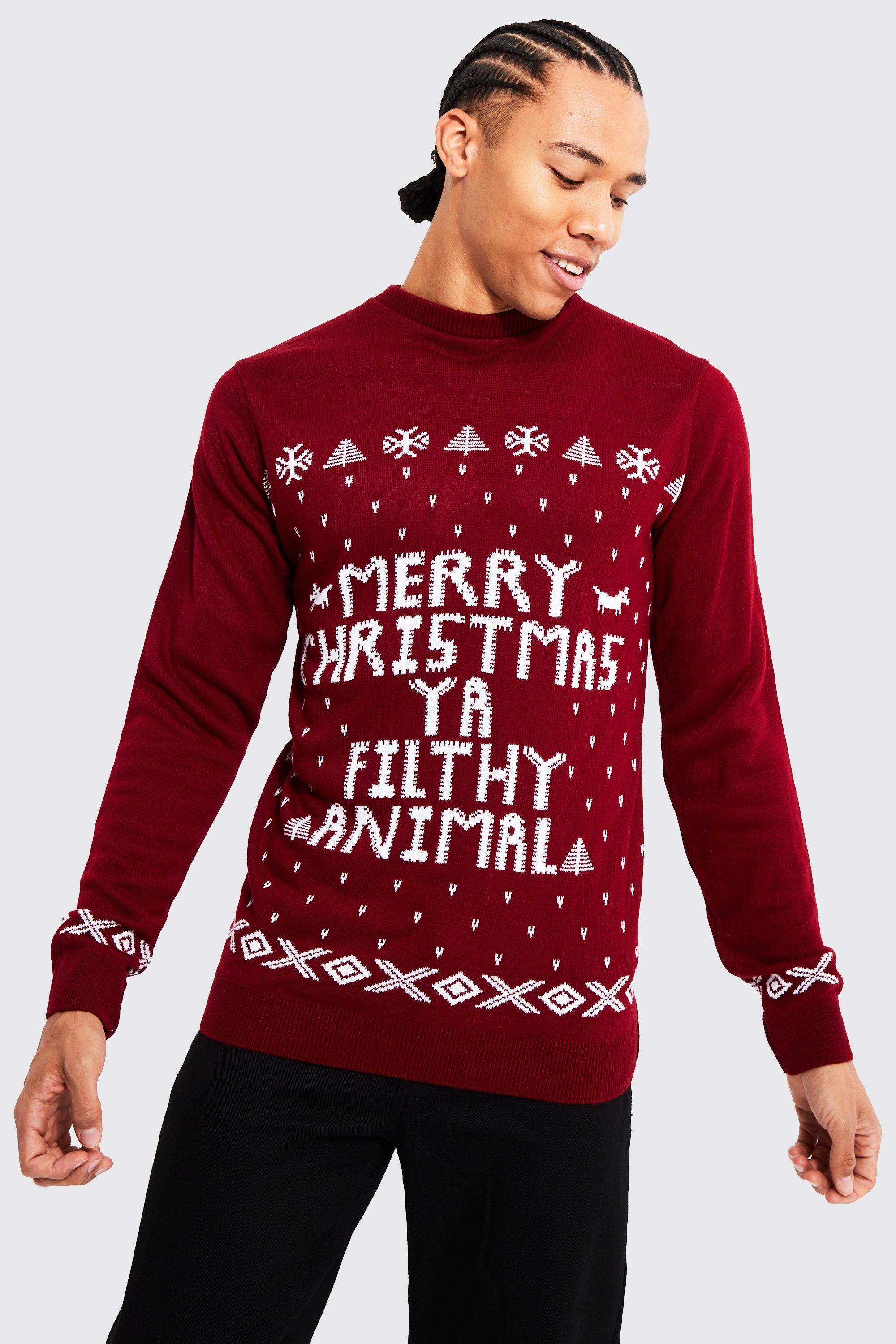 Dirty on sale xmas jumper