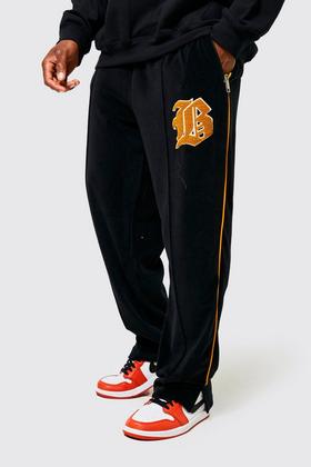 Baggy Fit Offcl Man Tricot Tape Joggers