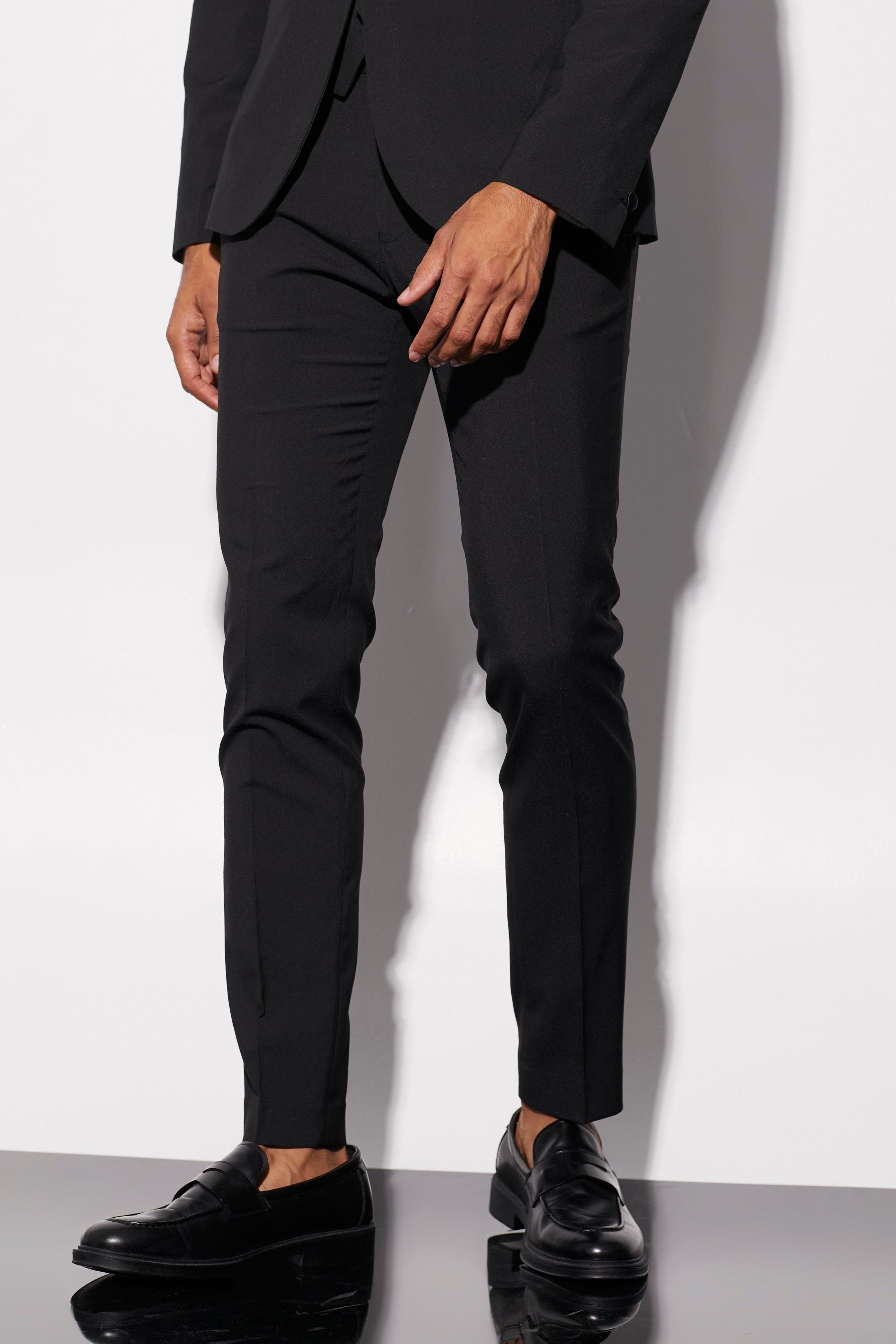 Flare Leg Side Panel Suit Trousers | boohoo