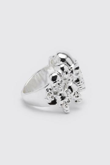 Silver Skull Ring