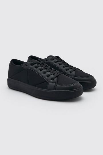 Quilted Trainer black