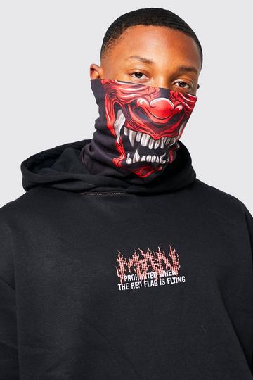Fangs Snood black