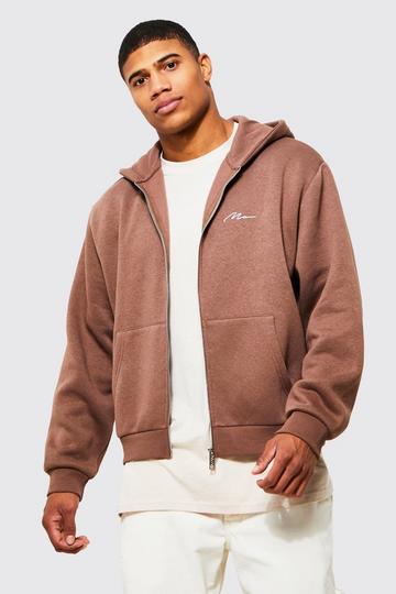 Brown Hoodies 