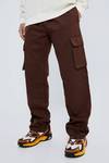 Elastic Waist Relaxed Fit Cargo Trouser