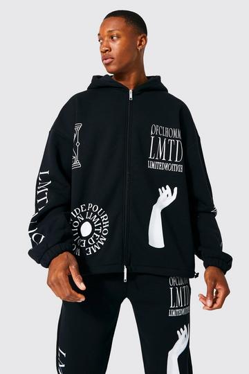 Oversized Graphic Hoodies Boohoo Uk