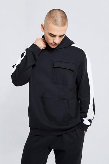 Black plain hoodies | boohoo UK