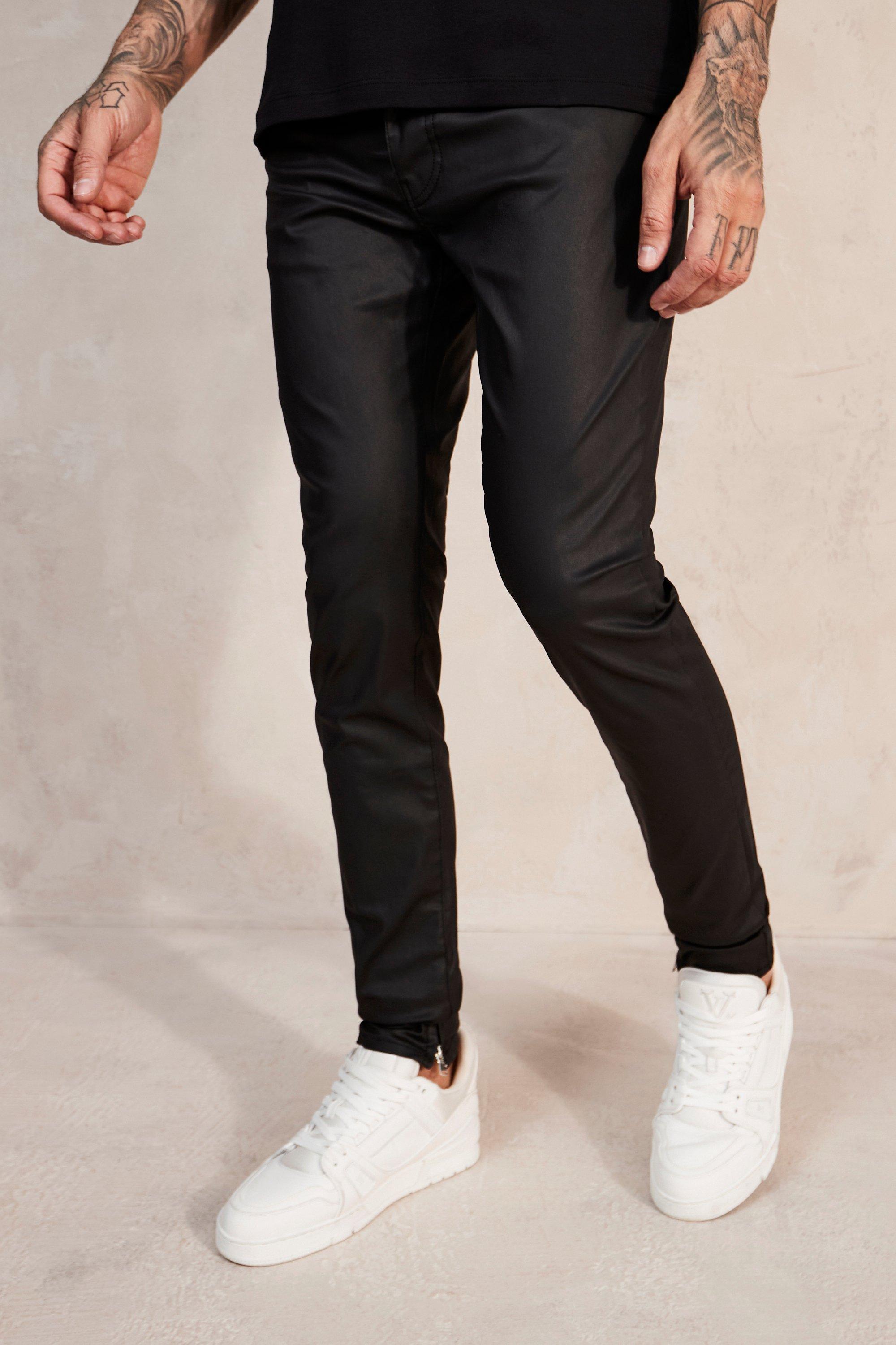 Thom Krom | Shop Online | AW23 | Black Coated Stretch Jeans - Aleluya  Concept Store
