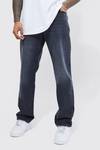 Relaxed Rigid Washed Jeans