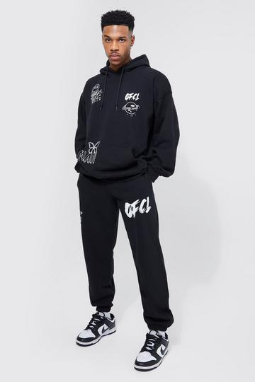 Graffiti tracksuits | boohoo UK