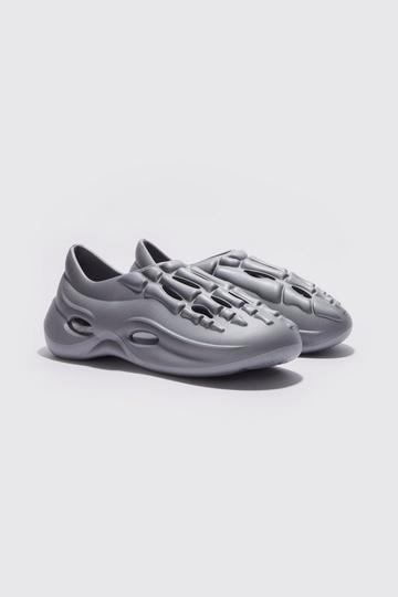Grey Perforated Moulded Runner