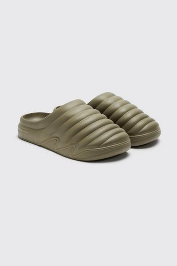 Moulded Mule khaki