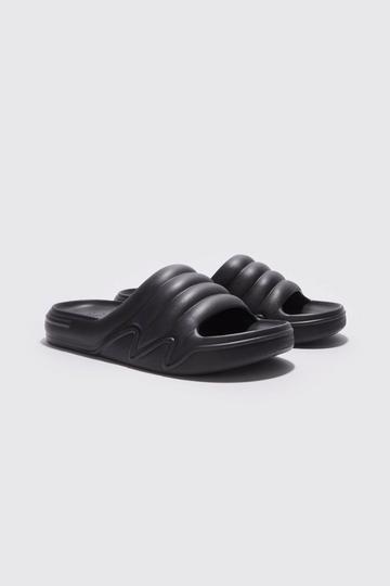 Black Moulded Slider