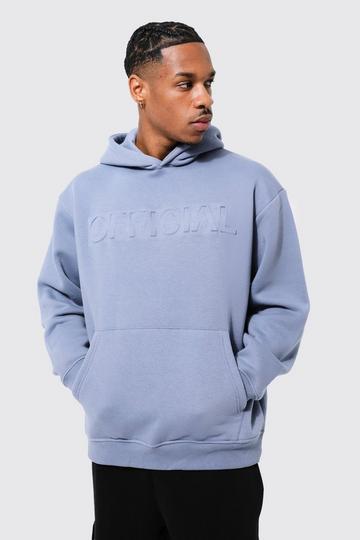 Men's blue hoodies | boohoo US