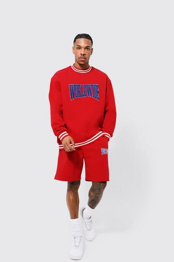 Red tracksuits | boohoo UK