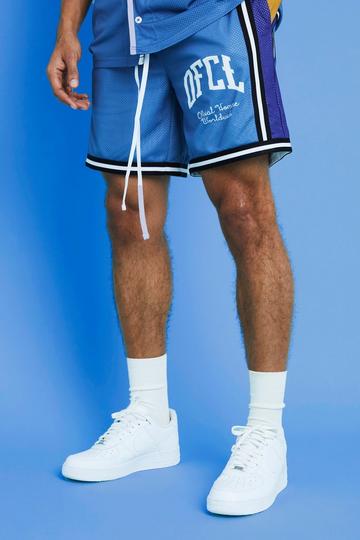 Boohoo Man Shorts Men's Size L Drawstring Basketball Blue shorts Inner  Lining