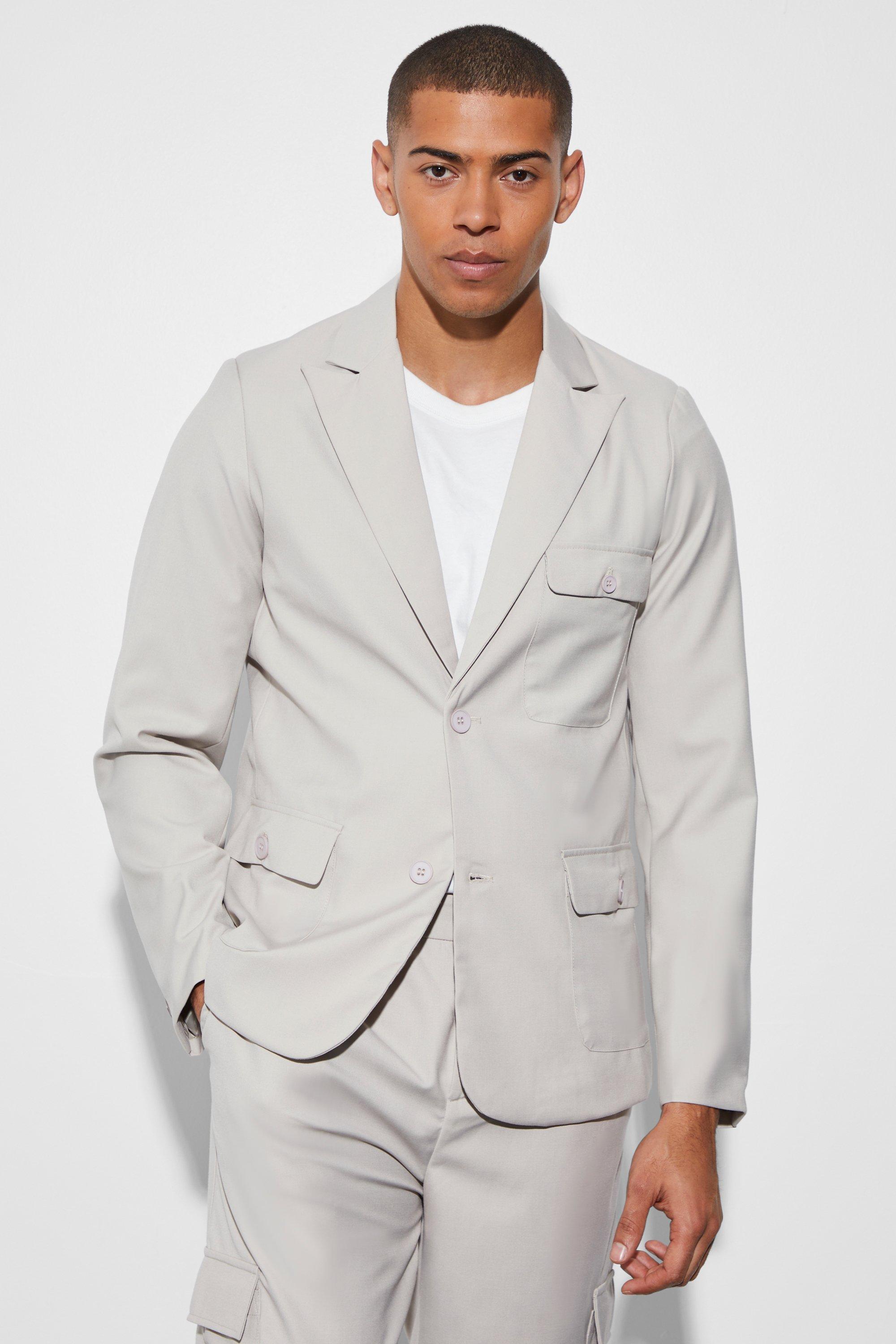 Short sleeve coat on sale mens