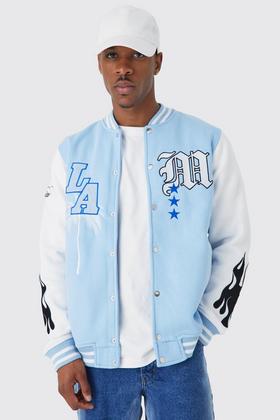 Louis Vuitton Blue Jacket Lv Luxury Clothing Clothes Outfit For Men-231120  #bomberjack outfit, by Nadaxaxora