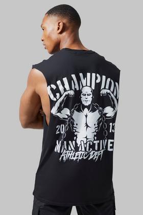 Champion Men's Tank Top - Black - XL