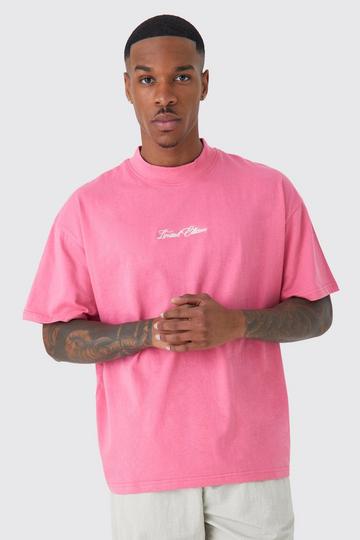 Men's pink t-shirts | boohoo UK