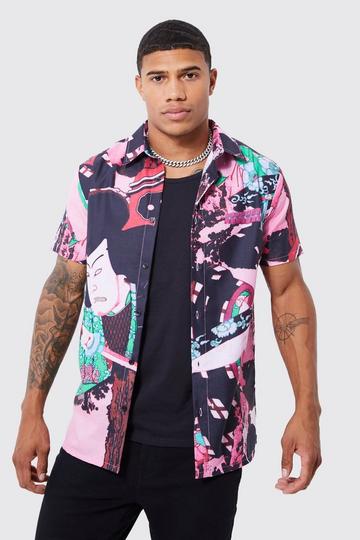 Men's pink shirts | boohoo UK