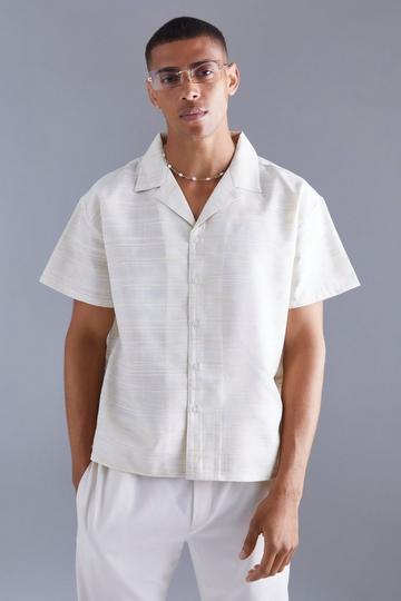 Men's linen shirts | boohoo UK