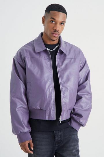 Men's Jacket - Purple - XL