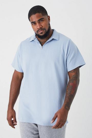 Balmain | Men Logo Jacquard Denim Shirt Light Blue 52