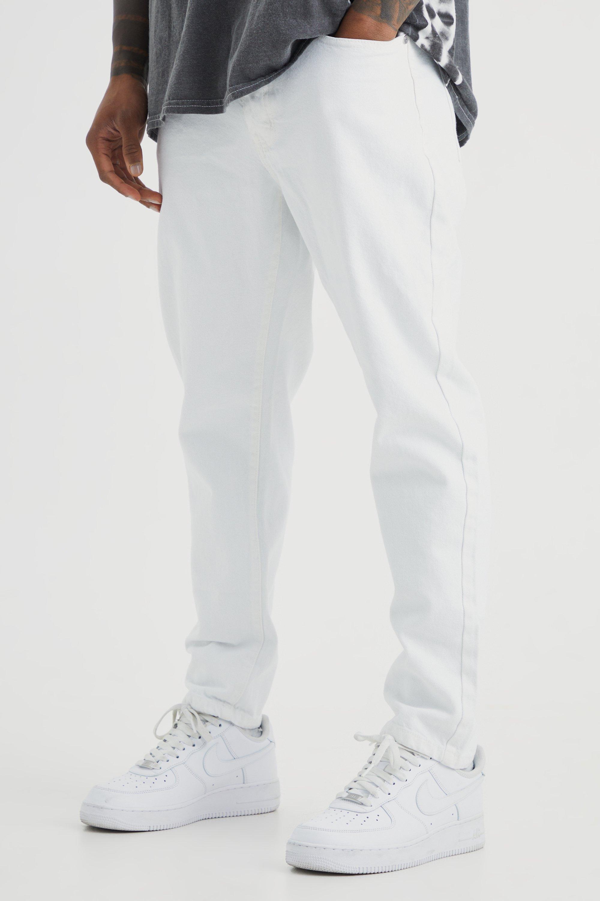 Boohoo hot sale white jeans