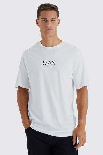 Tall Original Man Print T-shirt white