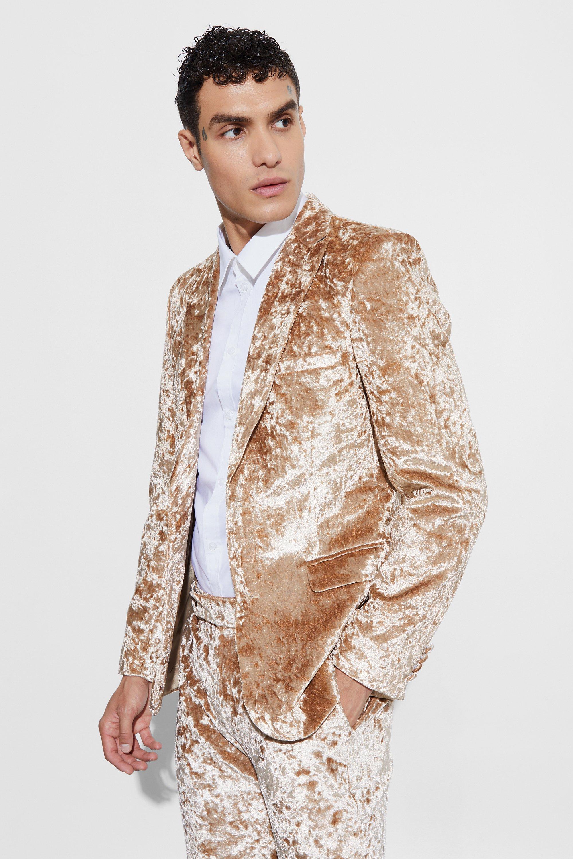 Boohoo hot sale velvet jacket