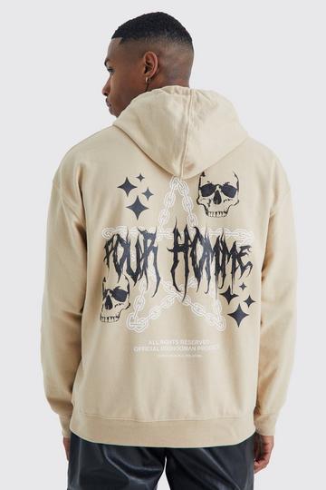 Pour Homme Star Hoodie sand