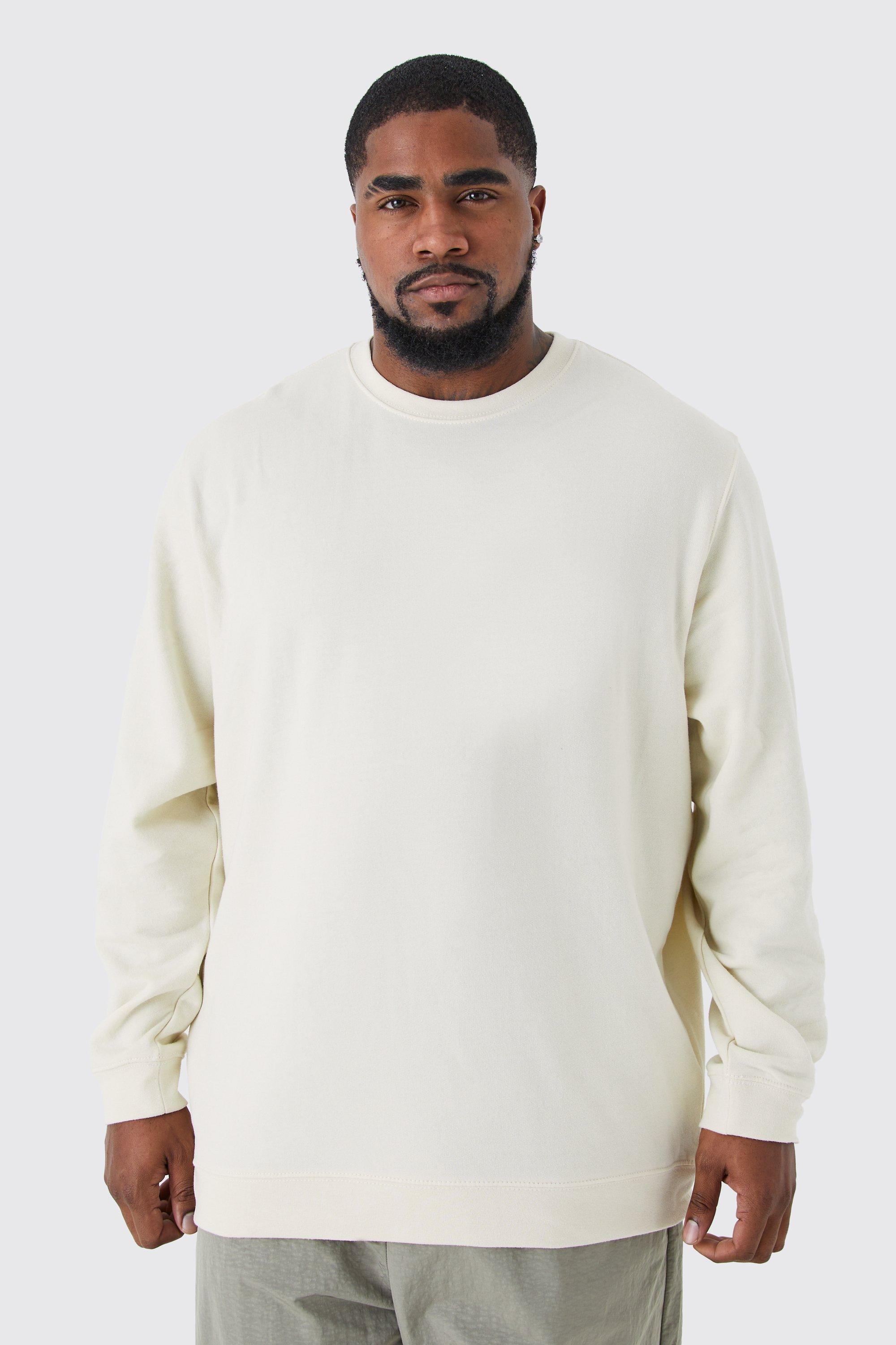 Mens fitted outlet sweatshirt