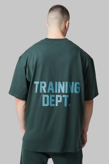 Green Tall Active Training Dept Oversized T-shirt