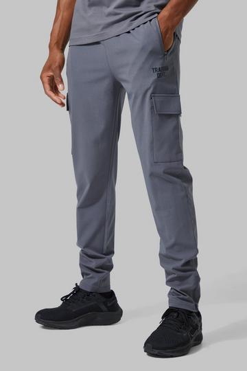 Blue Active Training Dept Tapered Cargo Joggers