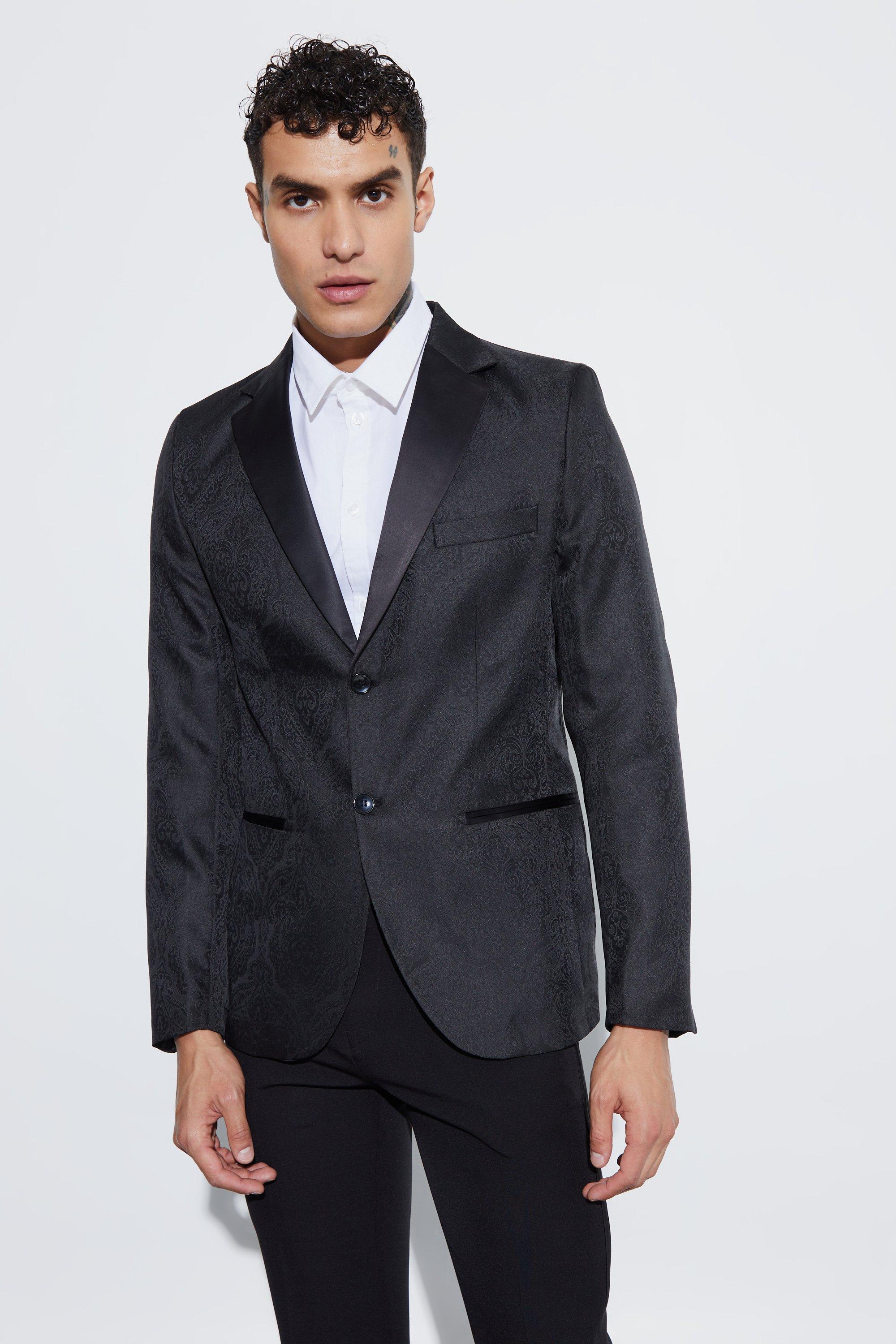 Mens blazer with zip clearance in vest