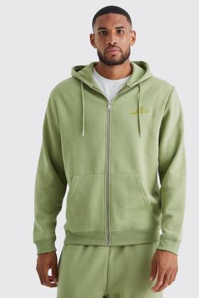 Buy Marigold Boxy Zip-Through Hoodie - S, Hoodies and sweatshirts